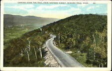 Looking down Mohawk Trail from Western Summit ~ Massachusetts MA ~ 1920s picture