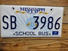 2014 Expired Mississippi School Bus License Plate Auto Tags 8295 picture