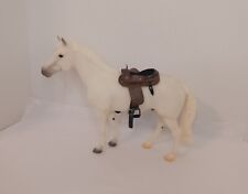 Breyer Snowman Traditional Horse with Rare Breyer Saddle EUC picture