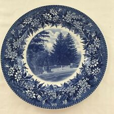 Denison University Rare 1931 Wedgwood Commemorative Plate - South Plaza, Perfect picture