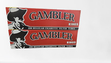 Gambler Regular King Size Cigarette Tubes - 200 Count (Pack of 2) picture
