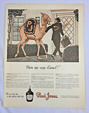 1942 Paul Jones Whiskey Paper Print Ad Advertisement WWII Era Alcohol Vintg 2206 picture