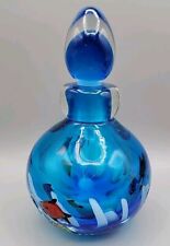Handblown Nautical Art Glass Perfume Bottle Aquarium 6