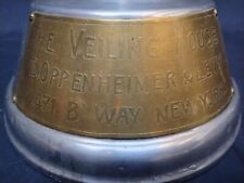 X Rare Antique Oppenheimer & Levy NY The Veiling House Store Advertising Mirror picture