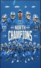 Detroit Lions 2023 NFC North Division Champions (3x5) Flags picture