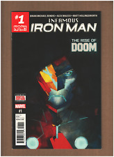 Infamous Iron Man #1 Marvel Comics 2016 DOCTOR DOOM VF/NM 9.0 picture
