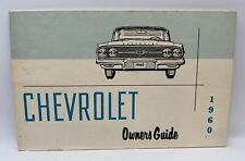 1960 Chevrolet Owners Manual Guide Impala Belair Nice Original 60 Not a Reprint picture
