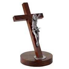 Gifts of the Holy Spirit Wooden Standing Crucifix Cross for Home or Church,8 In picture
