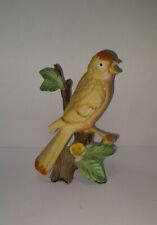 Vintage Cute Ceramic Colorful Bird Figurine  picture