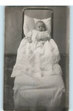 Postcard Chunky Baby Long Gown c1911 Ms Hettie May Weihe Lankershim CA RPPC picture