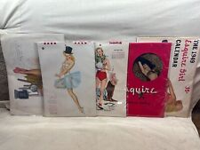 LOT of Esquire Pinup Wall Calendars 1946-1949 picture