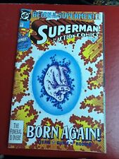SUPERMAN COMIC BOOK NO. 687 JUNE 1993: BORN AGAIN    Reign of the Superman picture