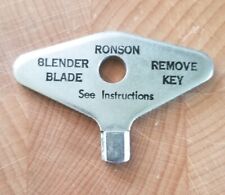 Vintage Ronson Blender Blade Removal Key picture