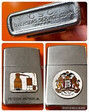1950’s Fritzsche Brothers, Inc. Lighter Made in Japan OSC Overseas Service Corp. picture