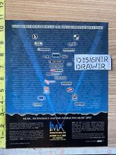 IMX Interactive Music Expo 2000 Los Angeles Vintage Paper Print Ad Advertisement picture