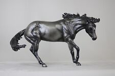 Breyer Traditional Size Model QH Horse Custom Dark Blue Roan Bobby Jo Mold picture