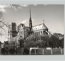 ORIGINAL Exterior Notre Dame Cathedral Paris 1966 PRESS PHOTO Gunter Reitz picture