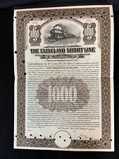 1911 The Cleveland Short Line Railway Company Gold Bond picture