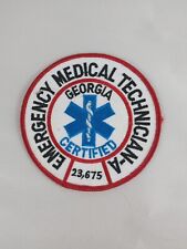 Georgia EMT-A Certified Emergency Medical Technician-A GA Patch 23,675 picture