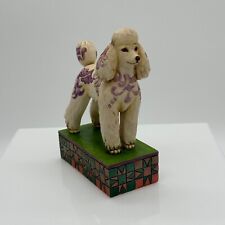 2011 Jim Shore Heartwood Creek “Genevieve” Poodle Figurine #4025832 picture