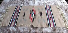 Native American INDIAN Rug Navajo Wool Preowned Vintage picture