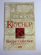 Vintage 1988 Collector's Heinz Ketchup Recipe Booklet 