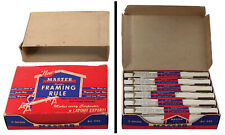 Founder's Grade Box of Butler's Pat. Framing Rules - Orig. Box - mjdtoolparts picture