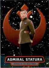 2016 Star Wars The Force Awakens Chrome Heroes Of The Resistance Admiral Statura picture