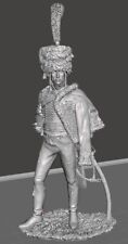 French Soldier Le Capitaine 7.8 inch Tall White 3D Printed model kits DIY picture