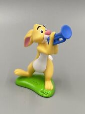 VTG 2000 Winnie The Pooh Rabbit Plastic PVC 3.25” Figure Disney Toy Cake Topper picture