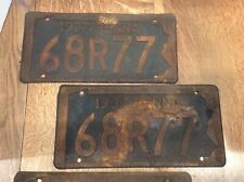 Antique Plates: Matched Pairs 1937 plate number  68R77 picture