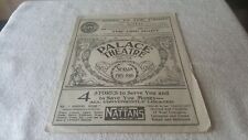 1915 - 1916 PALACE THEATRE program BALTIMORE,  MD Burlesque FOLLIES OF THE DAY picture