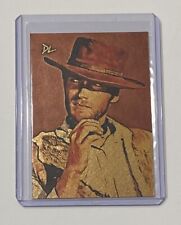 Clint Eastwood Gold Plated Artist Signed “Man With No Name” Trading Card 1/1 picture