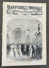 Post-Civil War Harper's Weekly 12/9/1865 THANKSGIVING by NAST Ulysses S. Grant picture