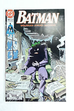 Batman #450 (Jul, 1990) Joker Cover & APP by Marv Wolfman & Jim Aparo VF+/NM- picture