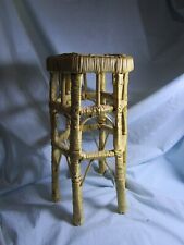 Wicker/Rattan 15 inch Plant Stand-Stool* picture