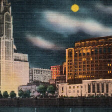 Vtg Postcard c.1939 Ohio Columbus State Office Bldg Le Veque Lincoln Tower-O73 picture