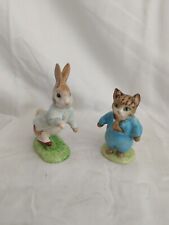BEATRIX POTTER Peter Rabbit & Tom Kitten Figurines Beswick UK picture