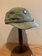 Original Post-WWII/WW2 Early Taiwan Era Named Nationalist Chinese Army Cap  picture