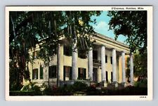 Natchez MS-Mississippi, D'Evereux, Antique, Vintage Souvenir Postcard picture