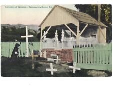 Postcard - Cemetary Camulos Ramona’s Old Home - San Diego California CA - c1910 picture