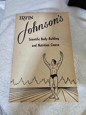 Irvin Johnson's Scientific Body Building & Nutrition Course Magazine-p11 picture