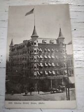 Antique RPPC Postcard Idaho Idanha Hotel Exterior View Building 1910's picture