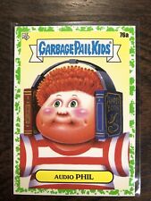 2022 Topps Garbage Pail Book Worms Booger Green #76a Audio Phil picture