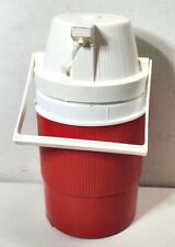 Vintage 80's Bee Press A Drink 1 Gallon Dispensing Picnic Jug With Box picture
