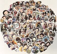 500 Decals Demon Slayer Anime Phone Laptop Wall Decal Lot Of 100pc Sticker Pack picture