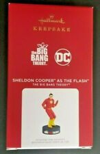 2021 Hallmark The Big Bang Theory Sheldon Cooper as The Flash DC Comics Ornament picture