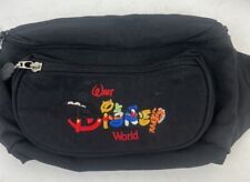 Vintage Walt Disney World Character Spell Out Fanny Pack Bag Pooh Donald Mickey picture