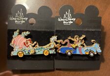 DIsney Pin - WDW MGM Motor Parade - Aladdin Genie As Car & Little Mermaid Ariel picture