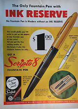 1948 Vintage ad for Scripto 